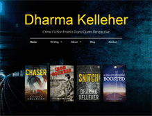 Tablet Screenshot of dharmakelleher.com